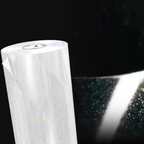 Color shift laminate- Metallic UV Laminate.