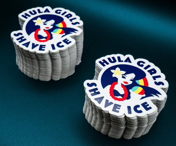 300 3" Custom Vinyl Stickers for only $75.00