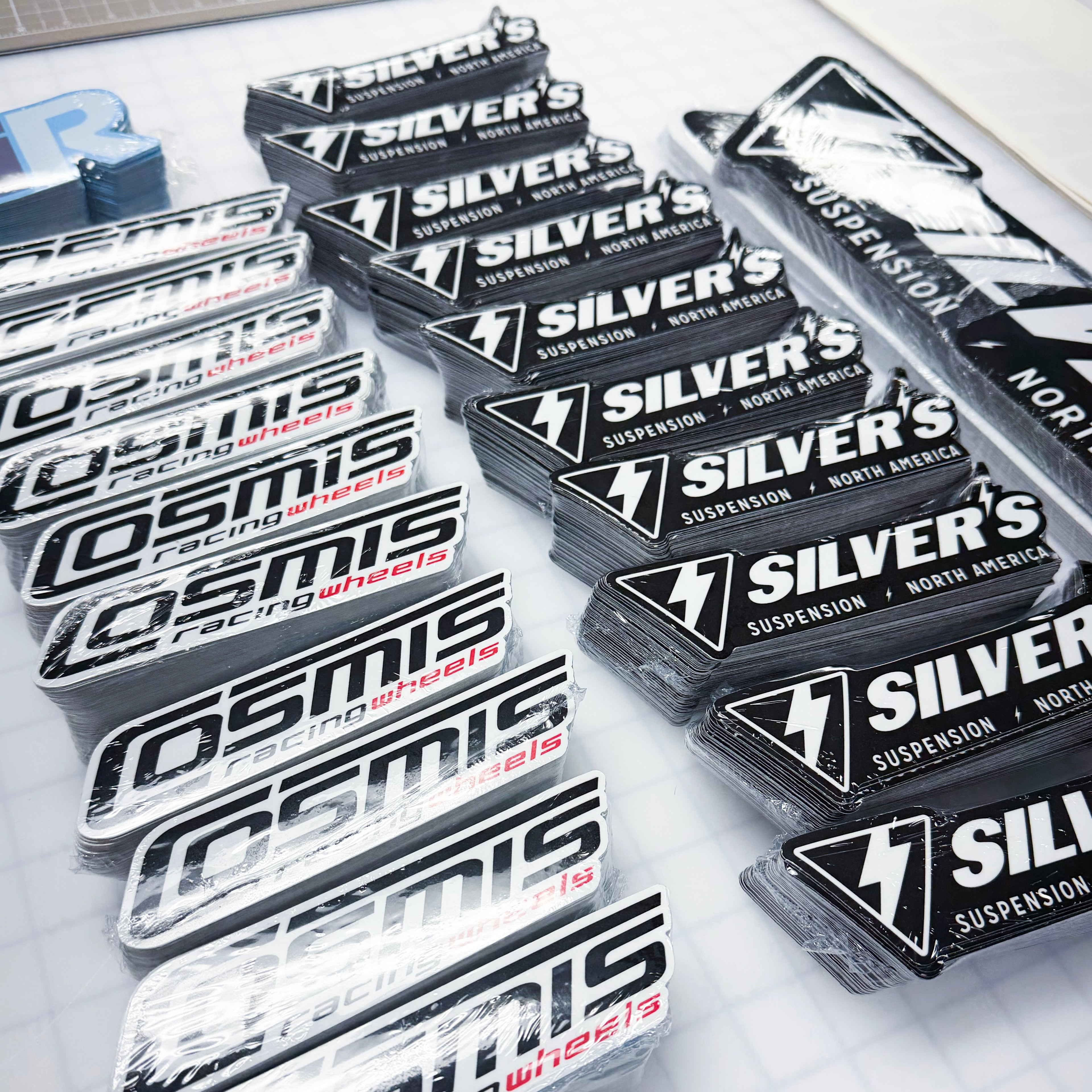 100 6" Custom Vinyl Stickers for only $80