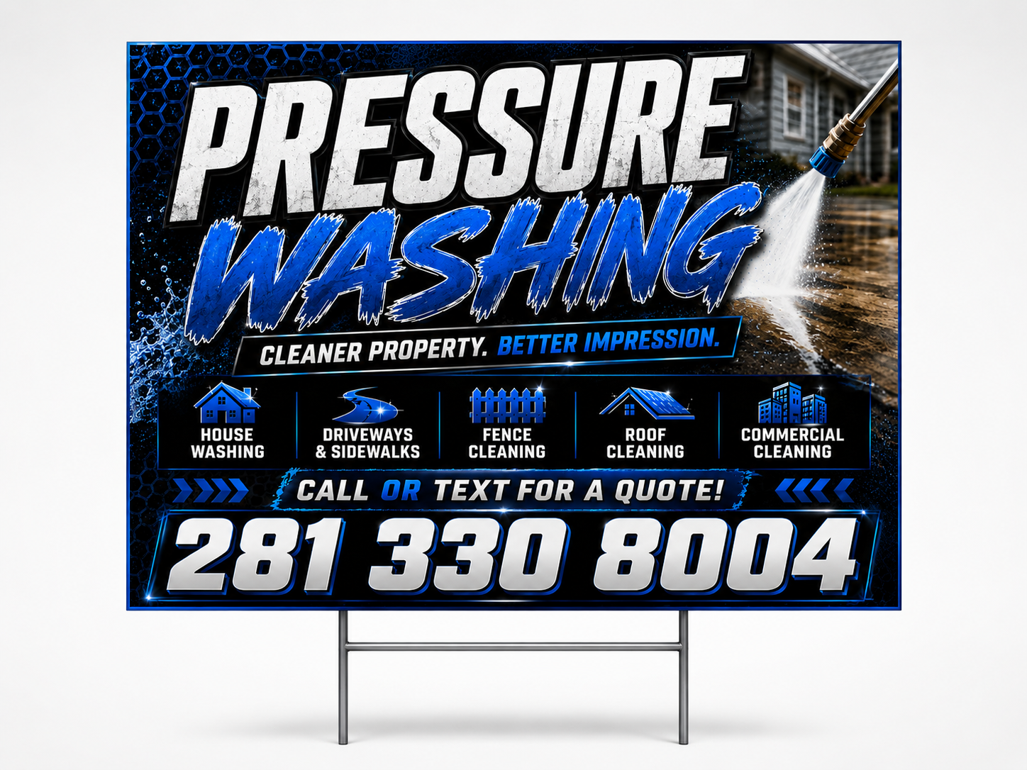 24x18 Custom Printed Yard Signs