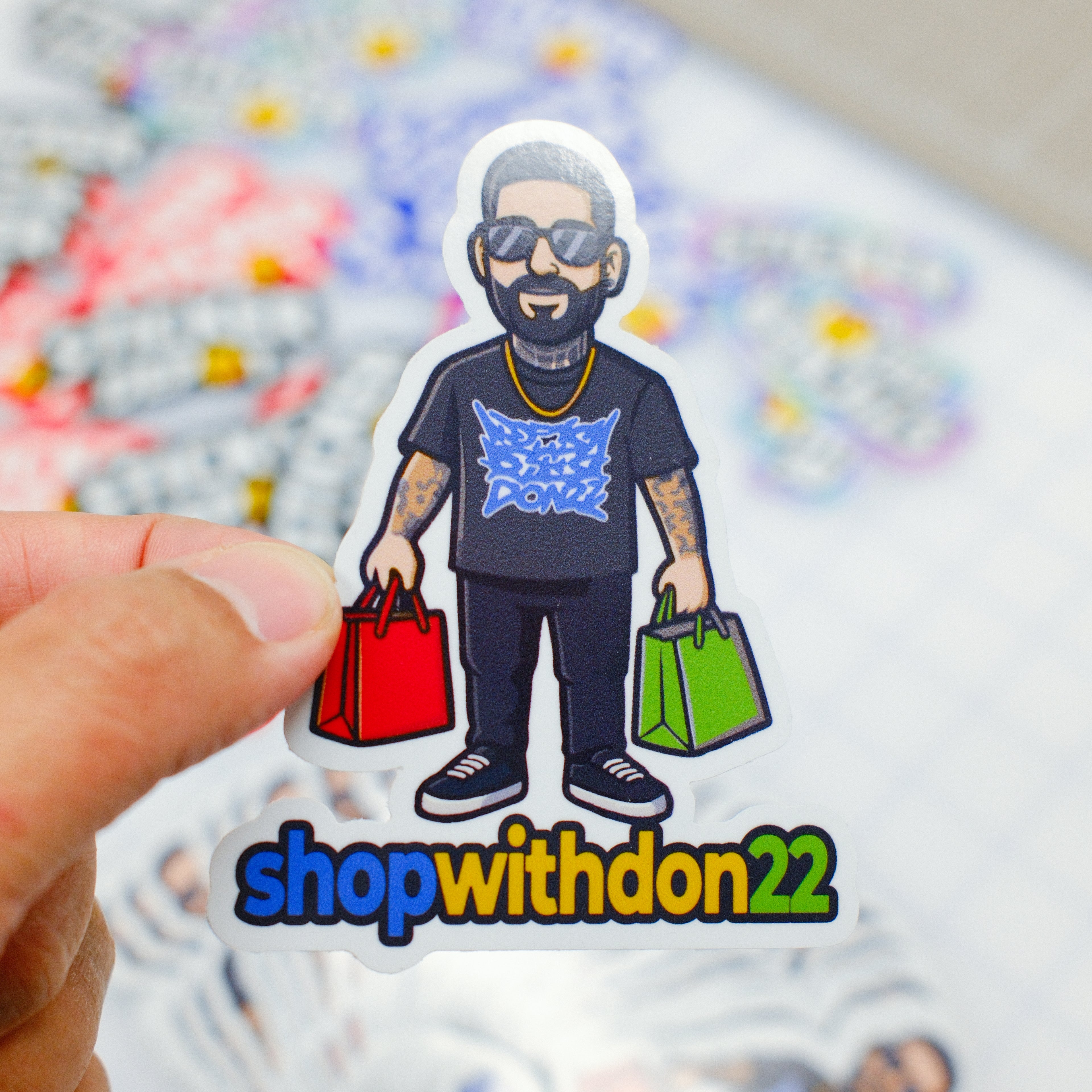 Custom Die Cut Stickers