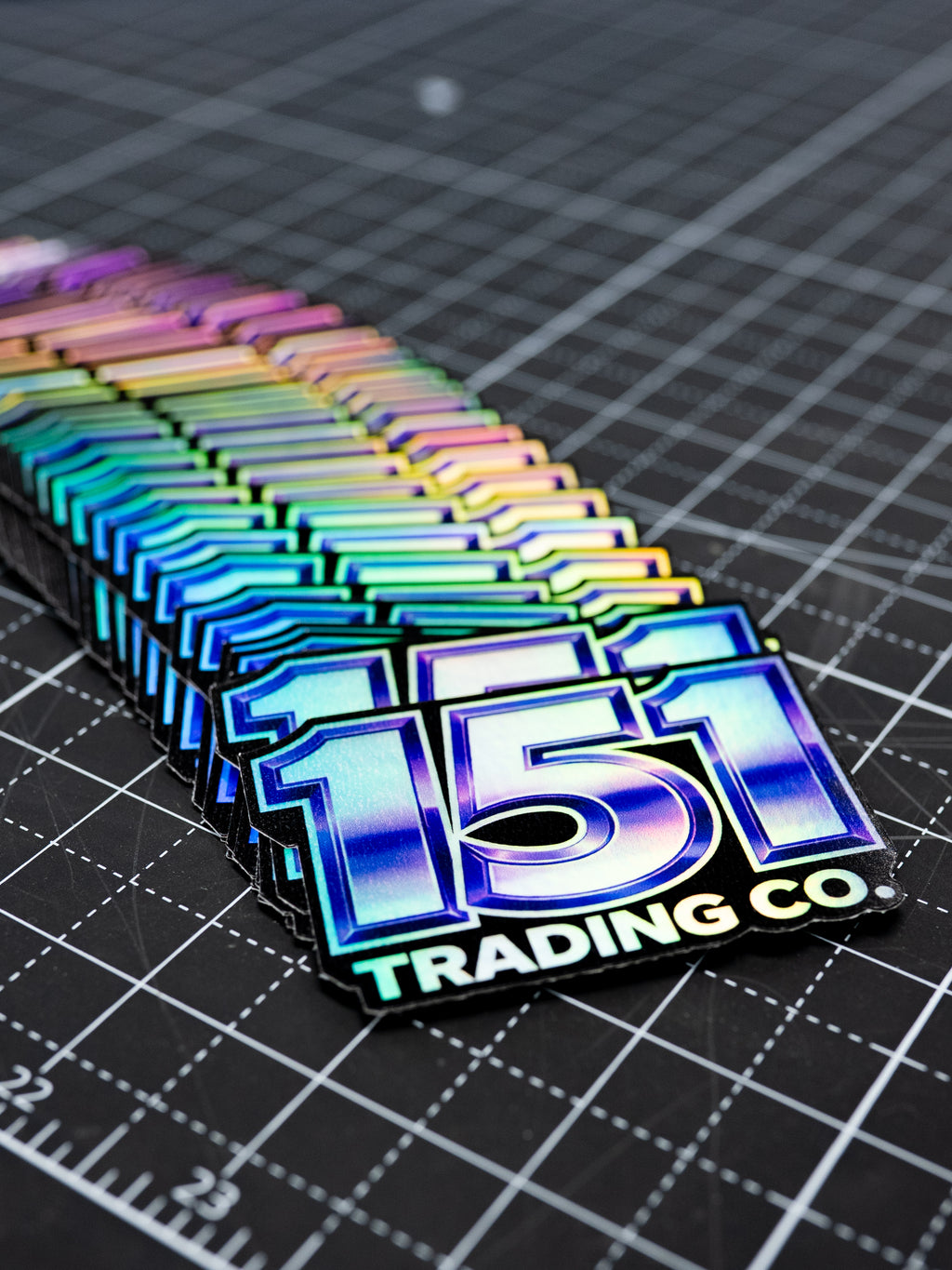 300 3" Holographic Sticker Deal