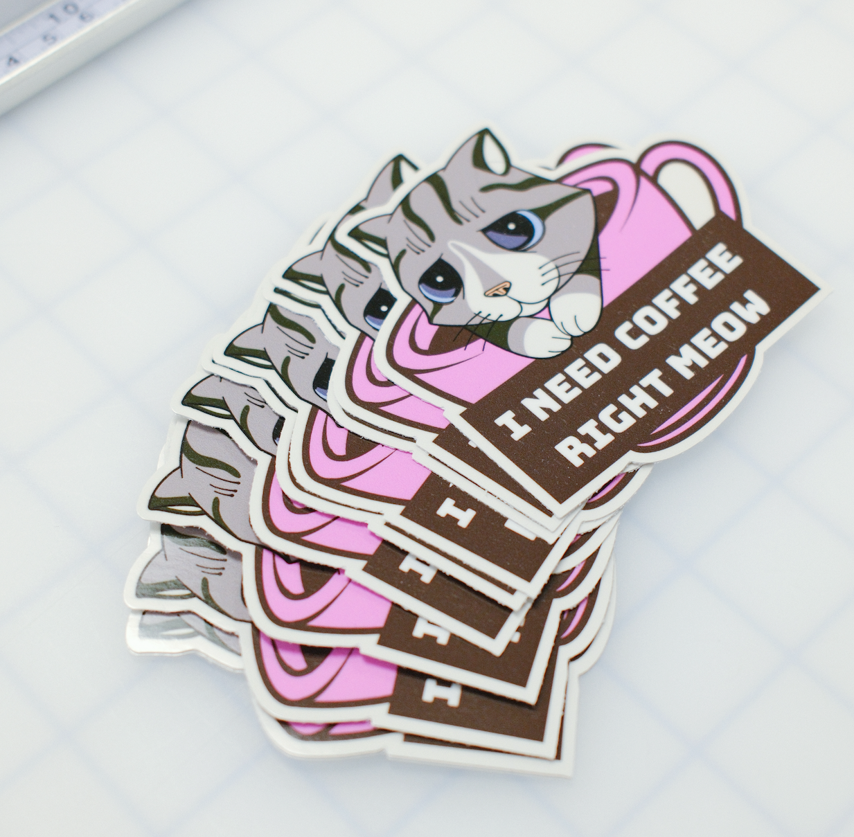 50 3" Custom Vinyl Stickers for only $25