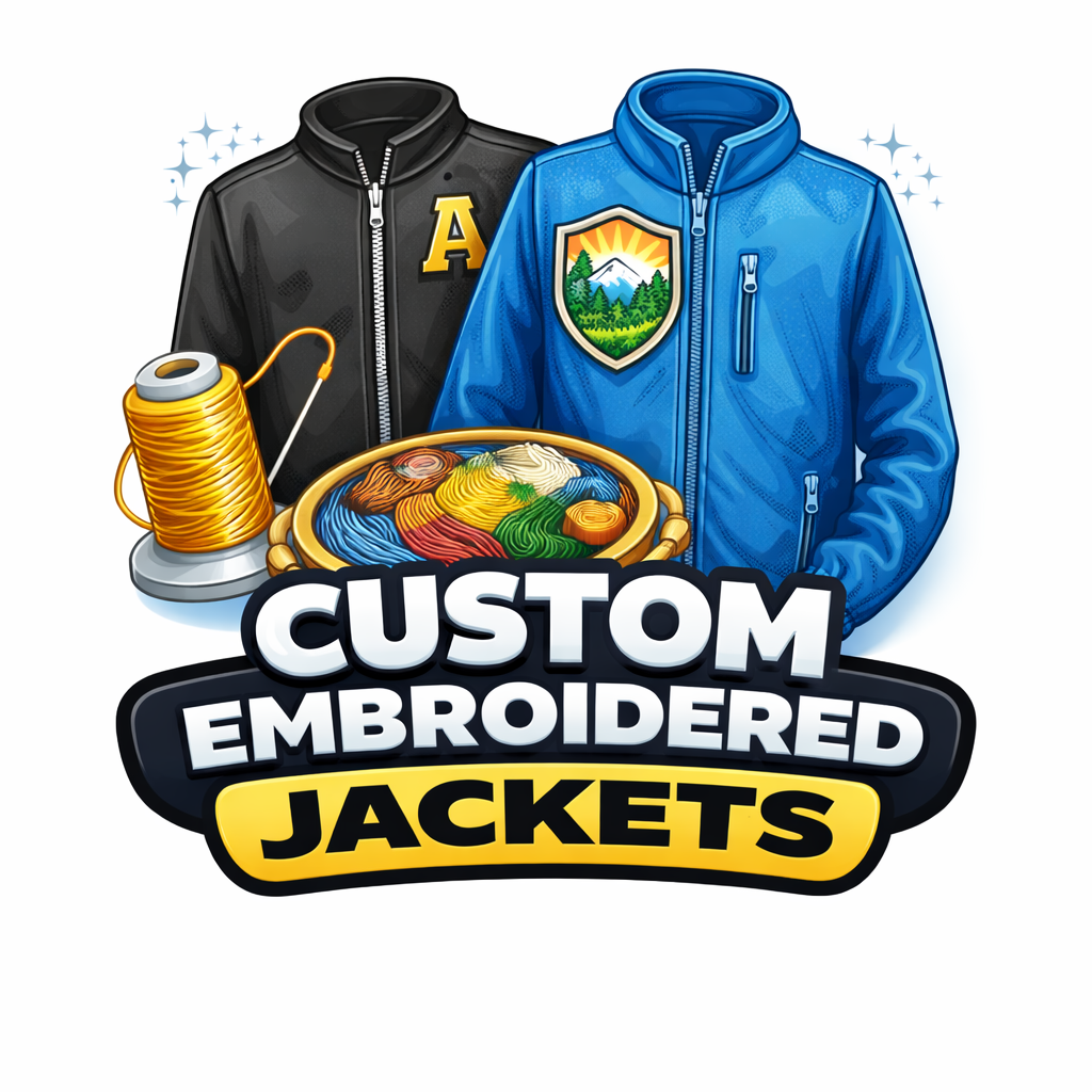 Embroidered Jacket – Sticker Depot