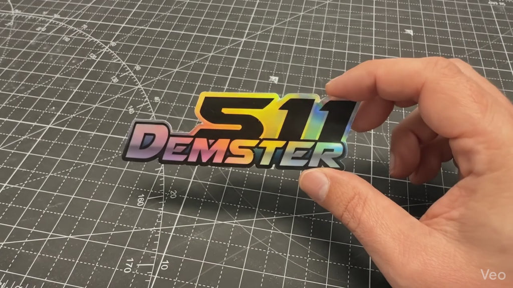 300 3" Holographic Sticker Deal